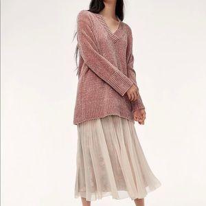 Aritzia Wilfred Chenille Sweater